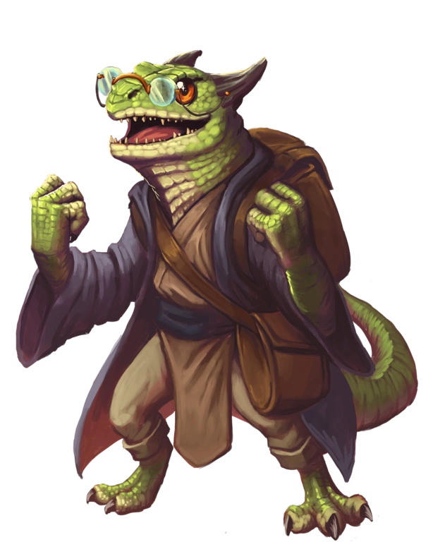 Nixret, kobold druid of the Sewer Dragon tribe and Pathfinder