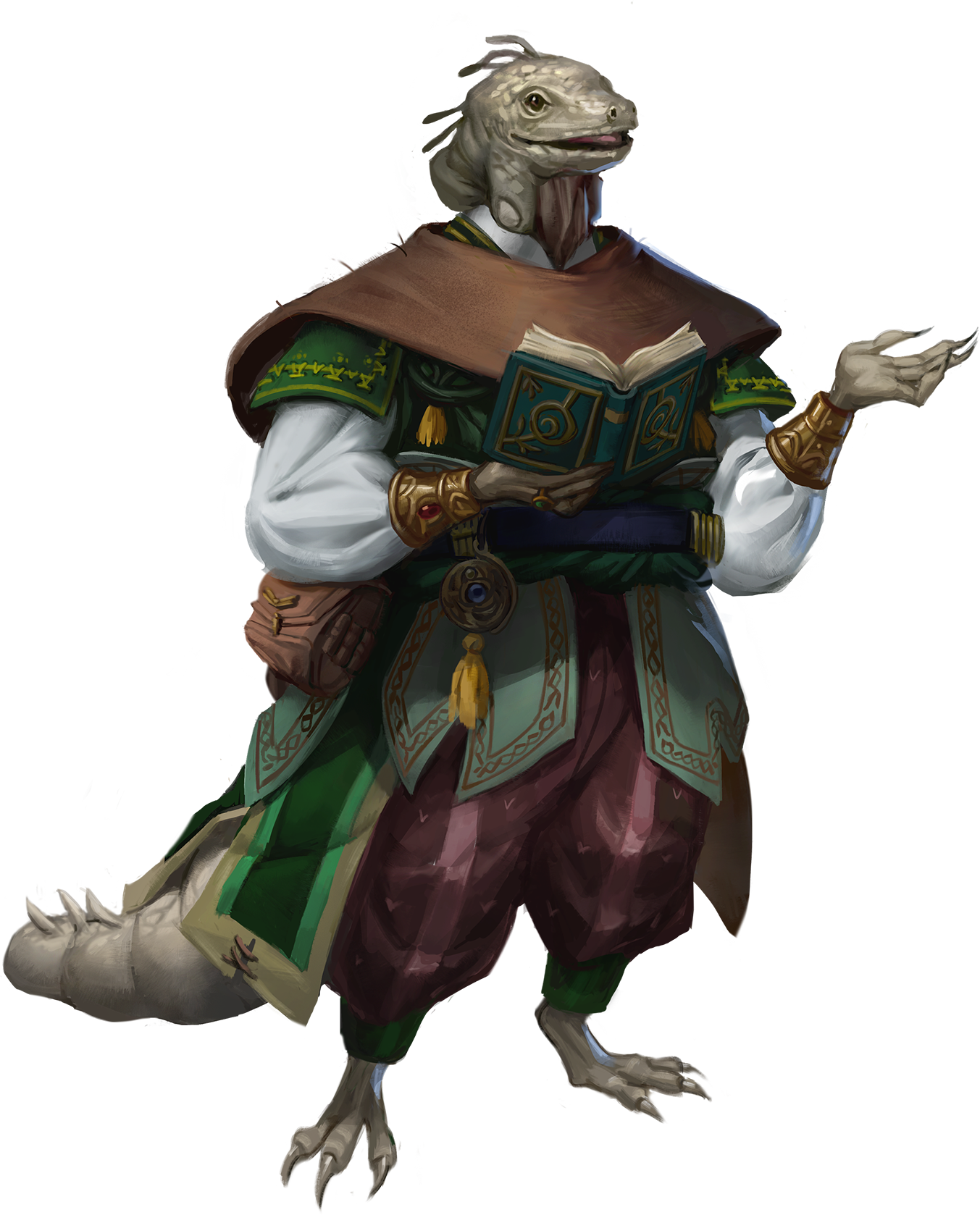 Baranthet Zamendi, a lizardfolk naturalist