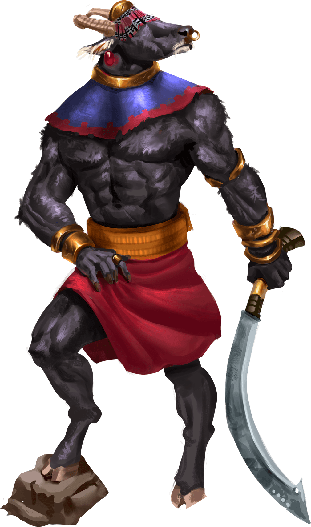 A half moon sarangay