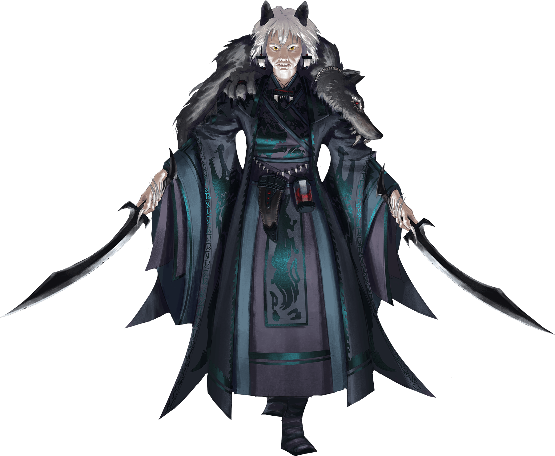 A yaoguai born from a wild animal