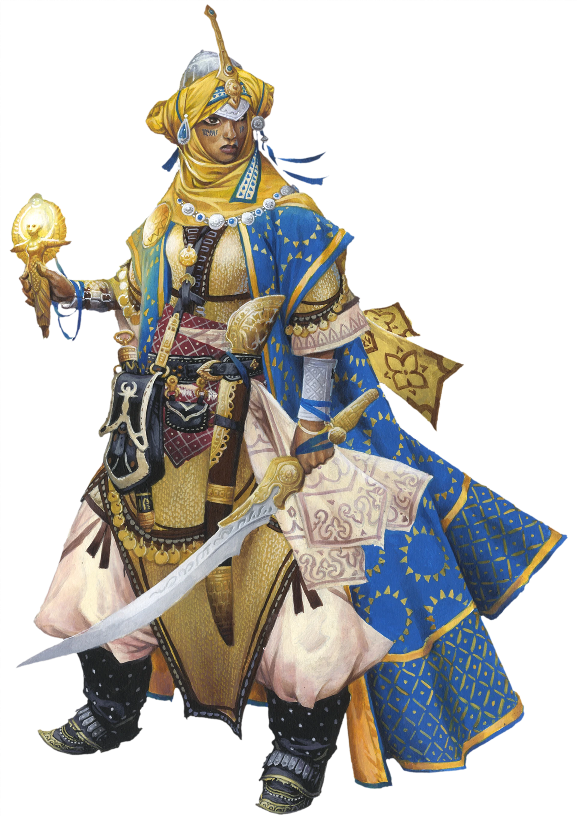 Kyra, iconic human cleric of Sarenrae